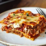 Easy Meat Lasagna