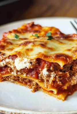 Easy Meat Lasagna