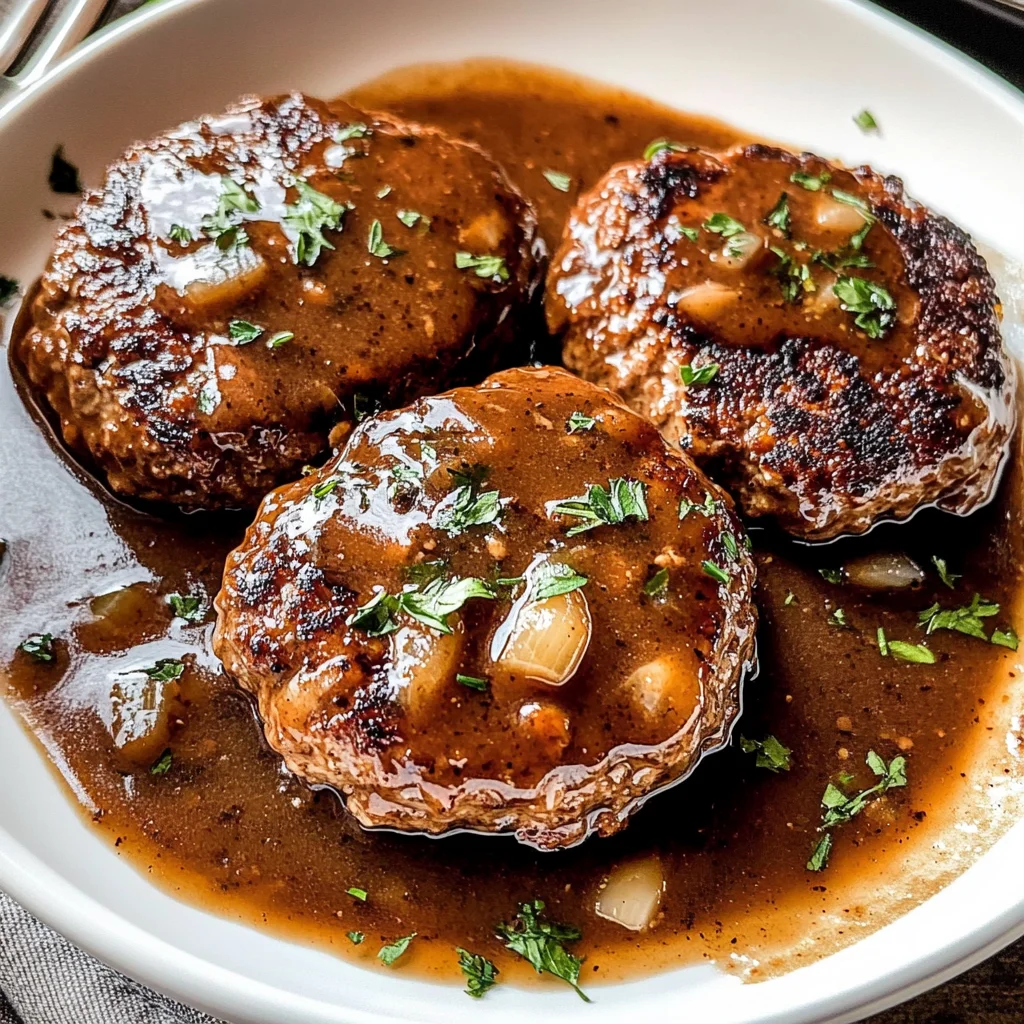 Easy Salisbury Steak Recipe