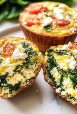 Egg Muffins with Spinach and Feta Recipe