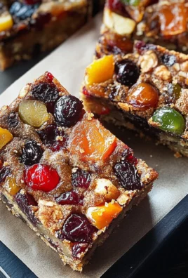 Festive Christmas Fruitcake Bars
