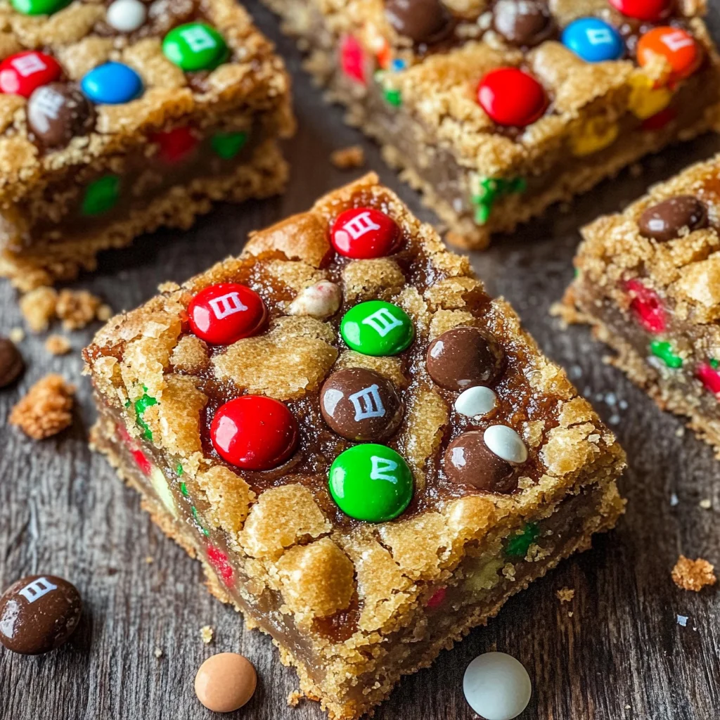 GOOEY Christmas Cookie Bars Recipe