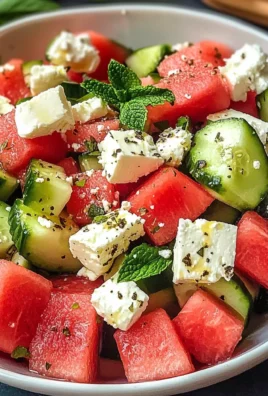 Greek Watermelon Salad