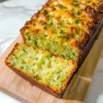 Green Onion Zucchini Cheddar Quick Bread