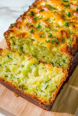 Green Onion Zucchini Cheddar Quick Bread