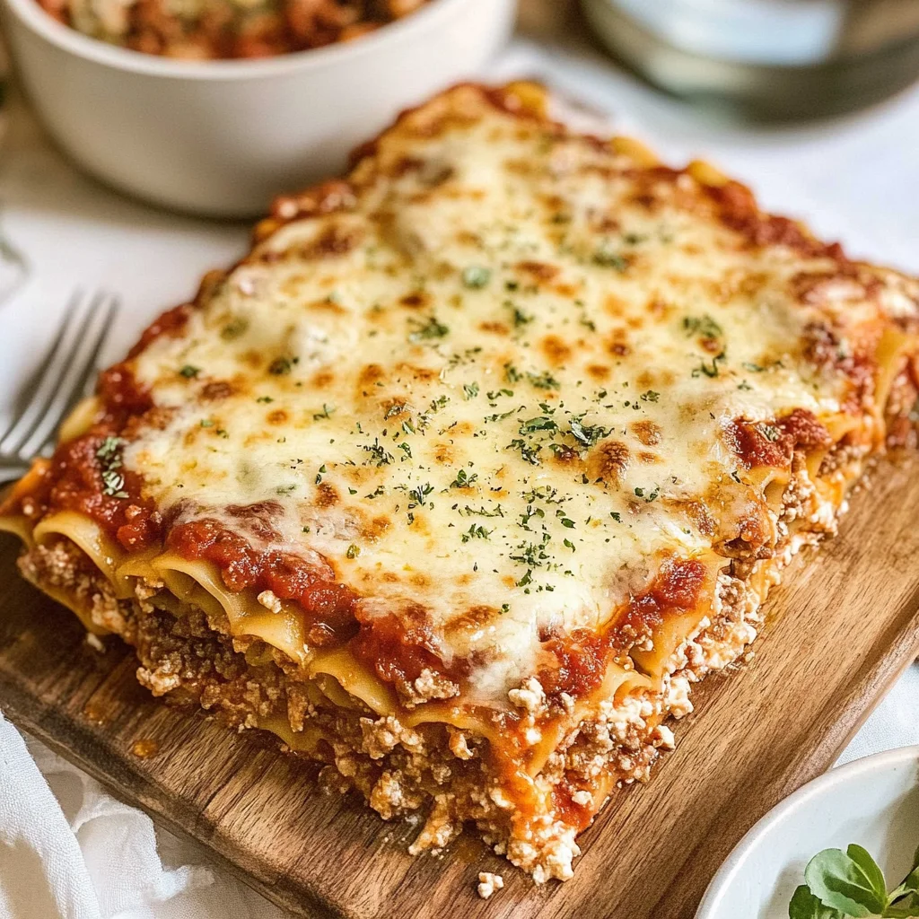 Homemade Easy Lasagna