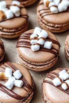 Hot Chocolate Macarons