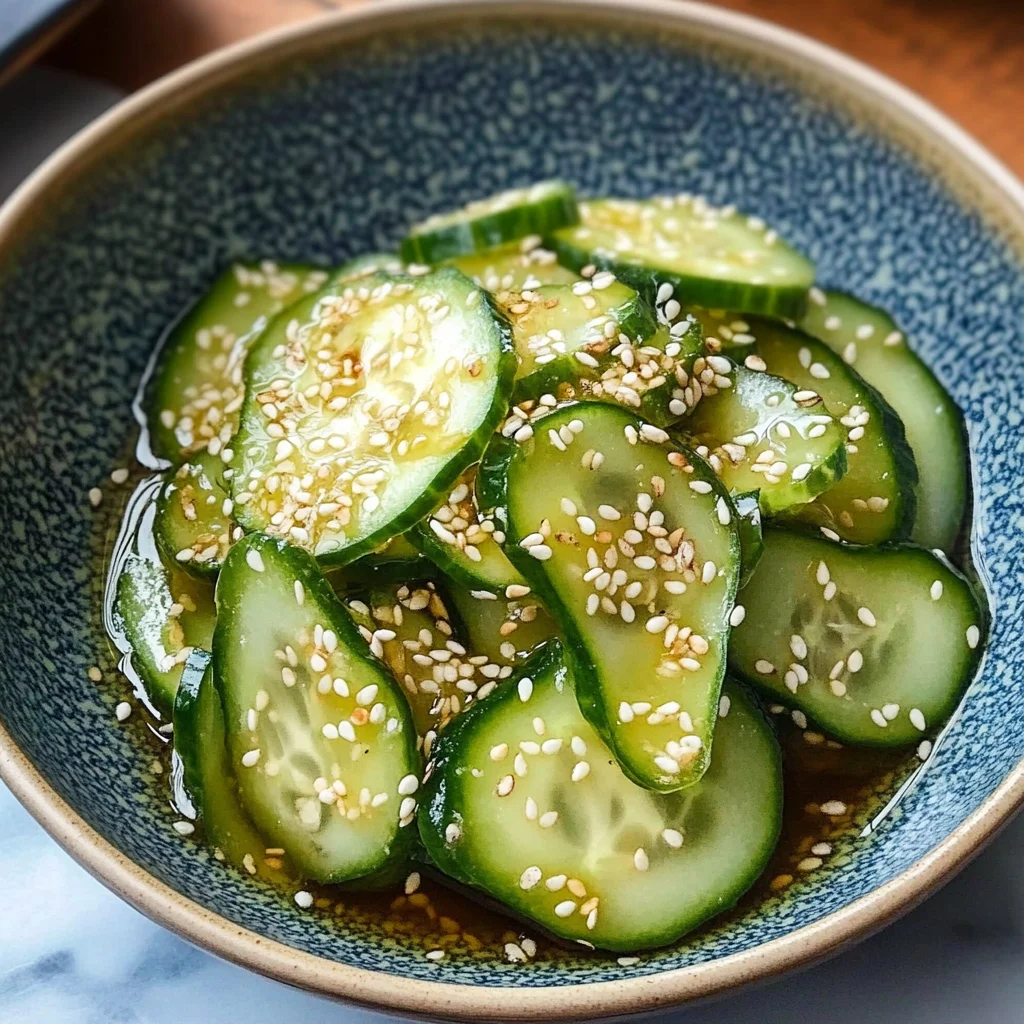 Japanese Cucumber Salad (Sunomono) (VIDEO)