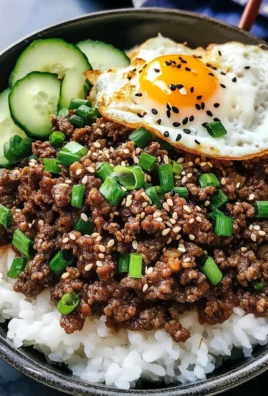 Korean Ground Beef Bowl (25-Minutes)