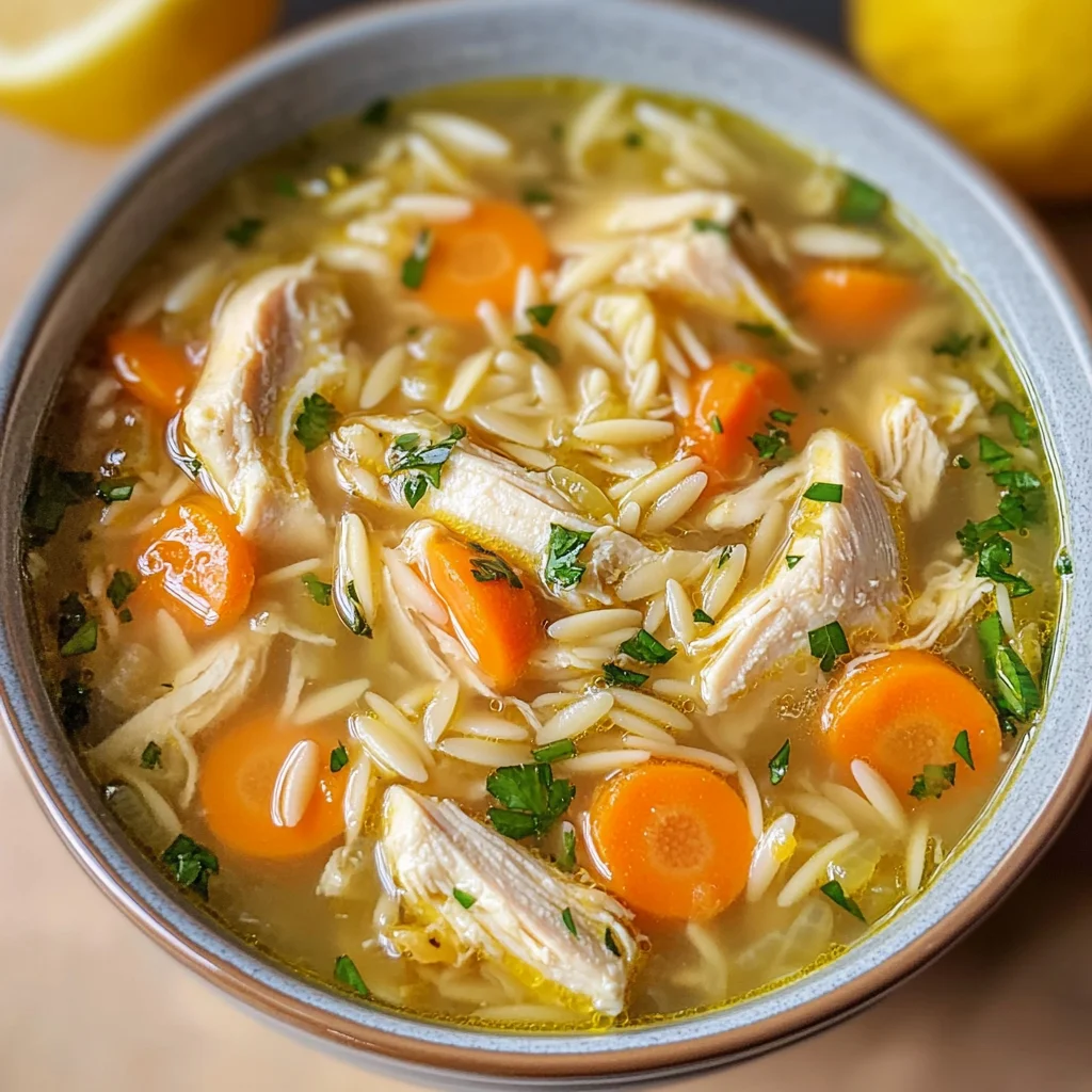 Lemon Chicken Soup Recipe