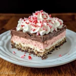 No-Bake Chocolate Peppermint Squares