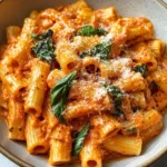 ROASTED RED PEPPER RIGATONI