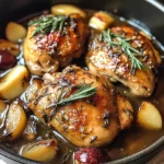 Rosemary Apple Cider Chicken
