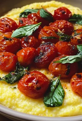 Savory Herbed Polenta & Roasted Tomato Bake