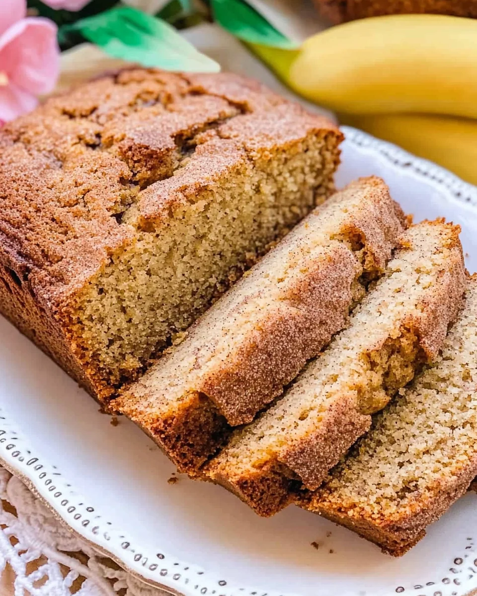 Snickerdoodle Banana Bread Recipe