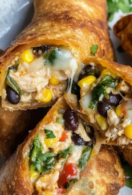Southwest Chicken Egg Roll