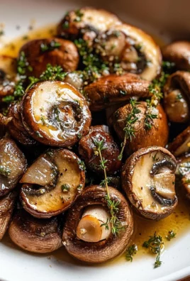 Steakhouse Garlic Butter Mushrooms