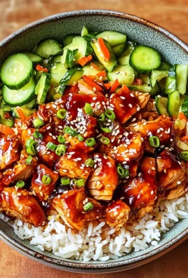 Sweet Chili Chicken Rice Bowls with Chicken Thighs: A Comforting Bowl with a Kick