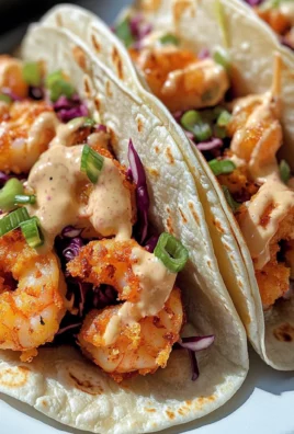 Air Fryer Bang Bang Shrimp Tacos