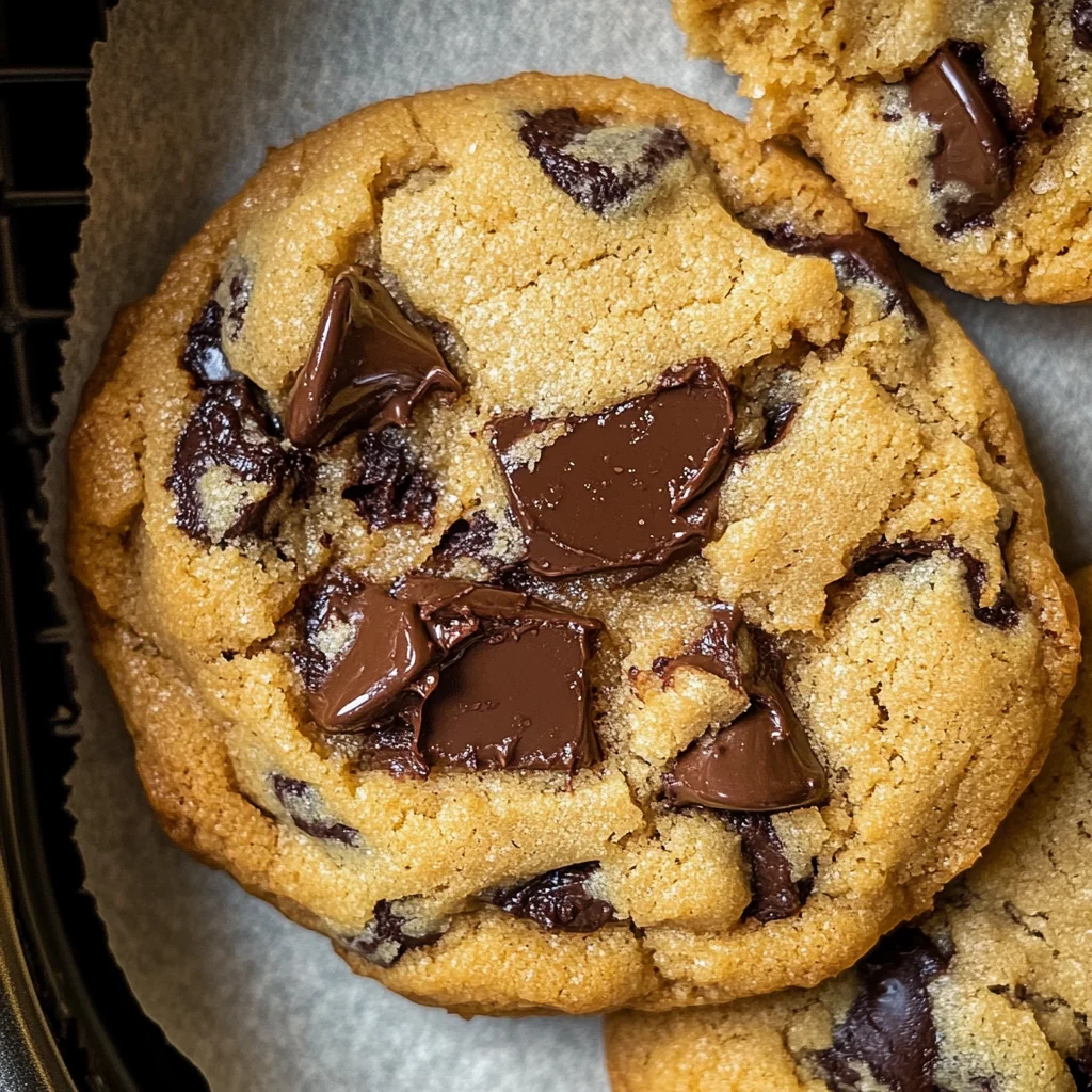 Air Fryer Chocolate Chip Cookies
