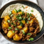 Aloo Keema (Pakistani Ground Beef and Potato Curry)