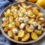 Baked Feta Potatoes with Lemon