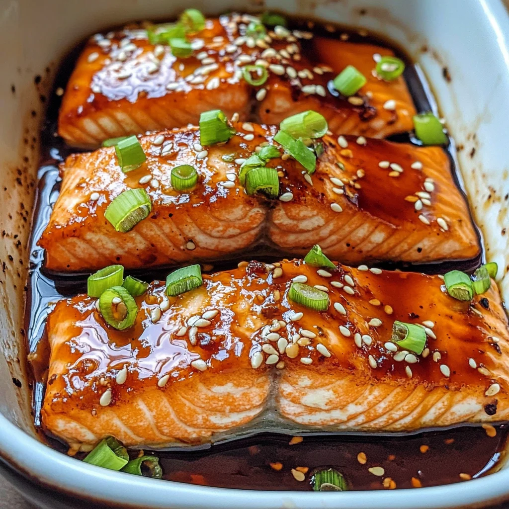 Baked Teriyaki Salmon