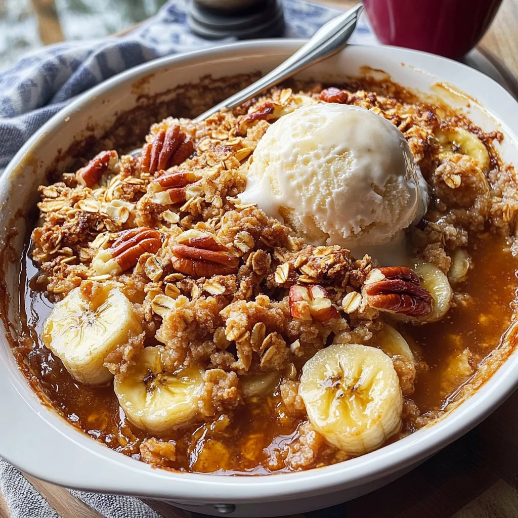 Banana Crumble