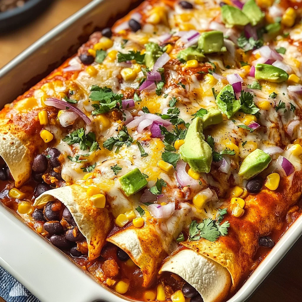 Black Bean Enchiladas