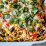Chicken Burrito Casserole