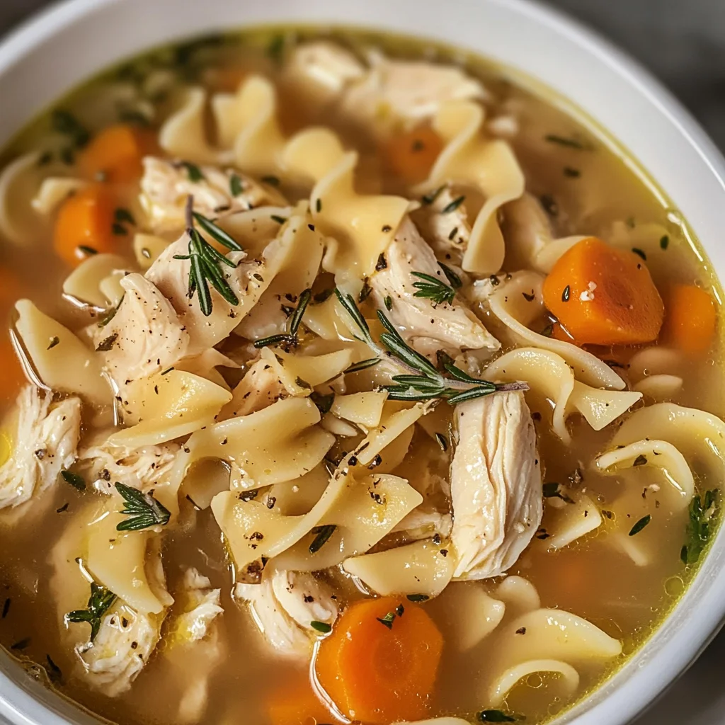 Chicken Noodle Soup Crock Pot Recipe