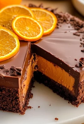 Chocolate Orange Cheesecake
