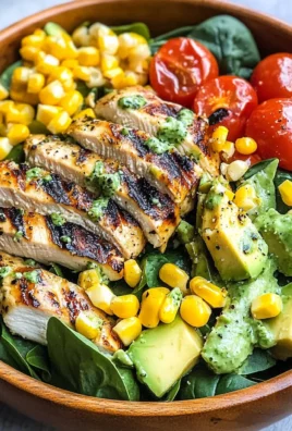 Cilantro Lime Grilled Chicken Salad