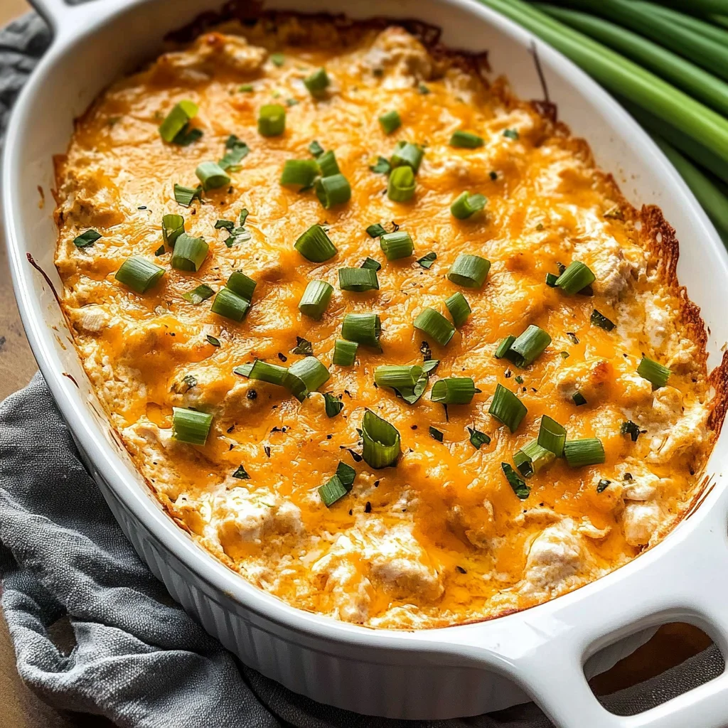 Cottage Cheese Buffalo Chicken Dip