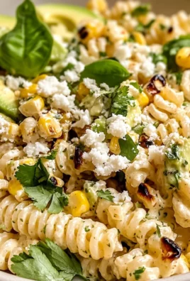 Creamy Street Corn Pasta Salad
