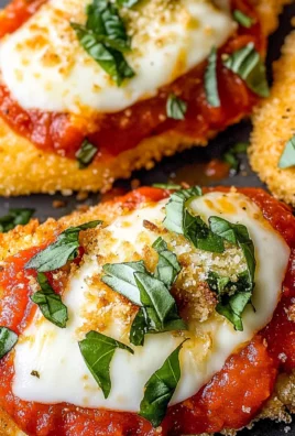 Crispy Healthy Chicken Parmesan - Air Fryer Recipe