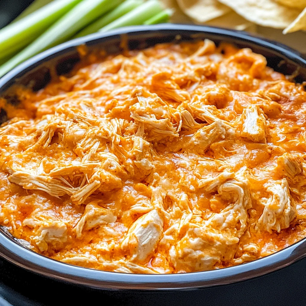 Crock Pot Buffalo Chicken Dip