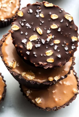 Easy No Bake Peanut Butter Oat Cups