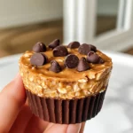 Easy Peanut Butter Protein Oatmeal Cups