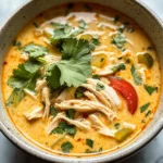 Easy Thai Coconut Chicken Soup