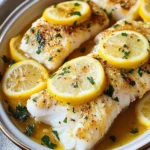 Garlic Butter Baked Cod