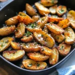 Garlic Herb Roasted Potato Skins