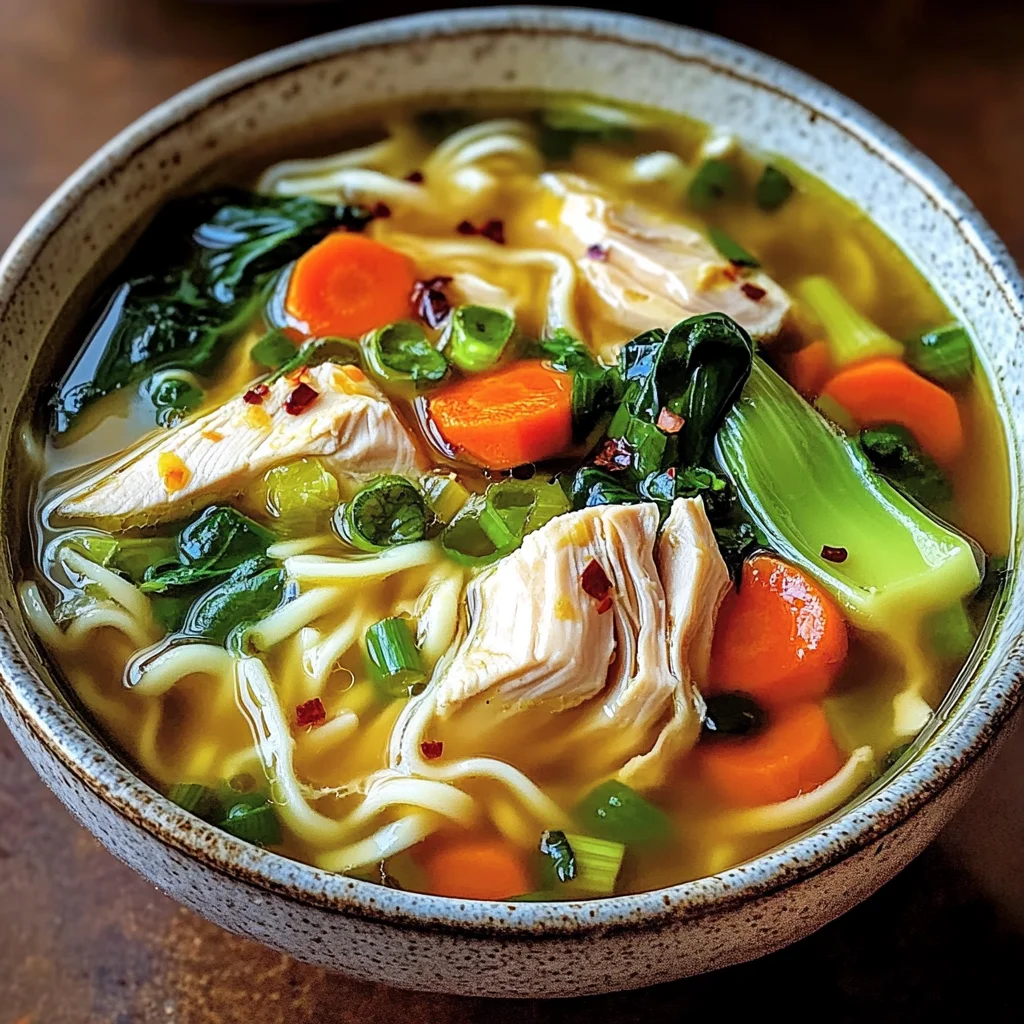 Ginger Garlic Chicken Noodle Soup: An Incredible Ultimate Recipe for Comfort