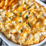 Greek Yogurt Buffalo Chicken Dip without Cream Cheese