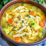 Healing Chicken Noodle Soup