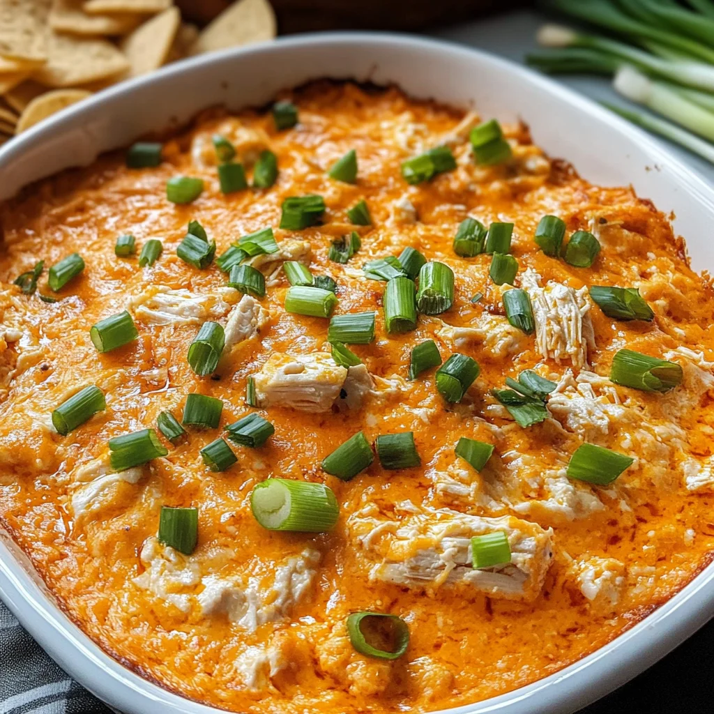 Healthy Buffalo Chicken Dip