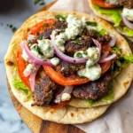 Juicy Ground Lamb Gyros