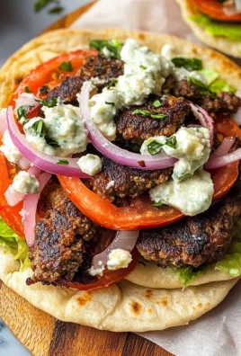 Juicy Ground Lamb Gyros