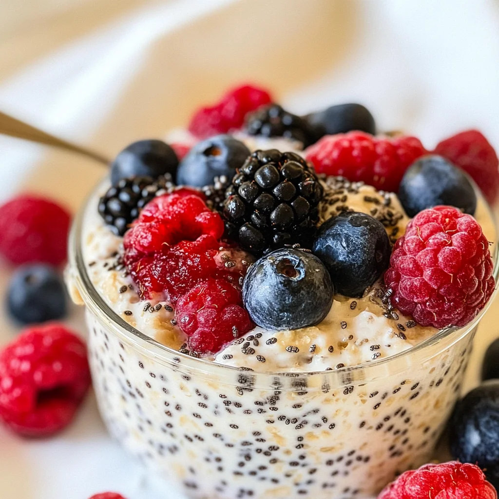 Low Calorie Overnight Oats