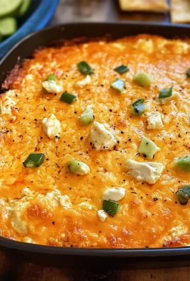 Oven Buffalo Chicken Dip